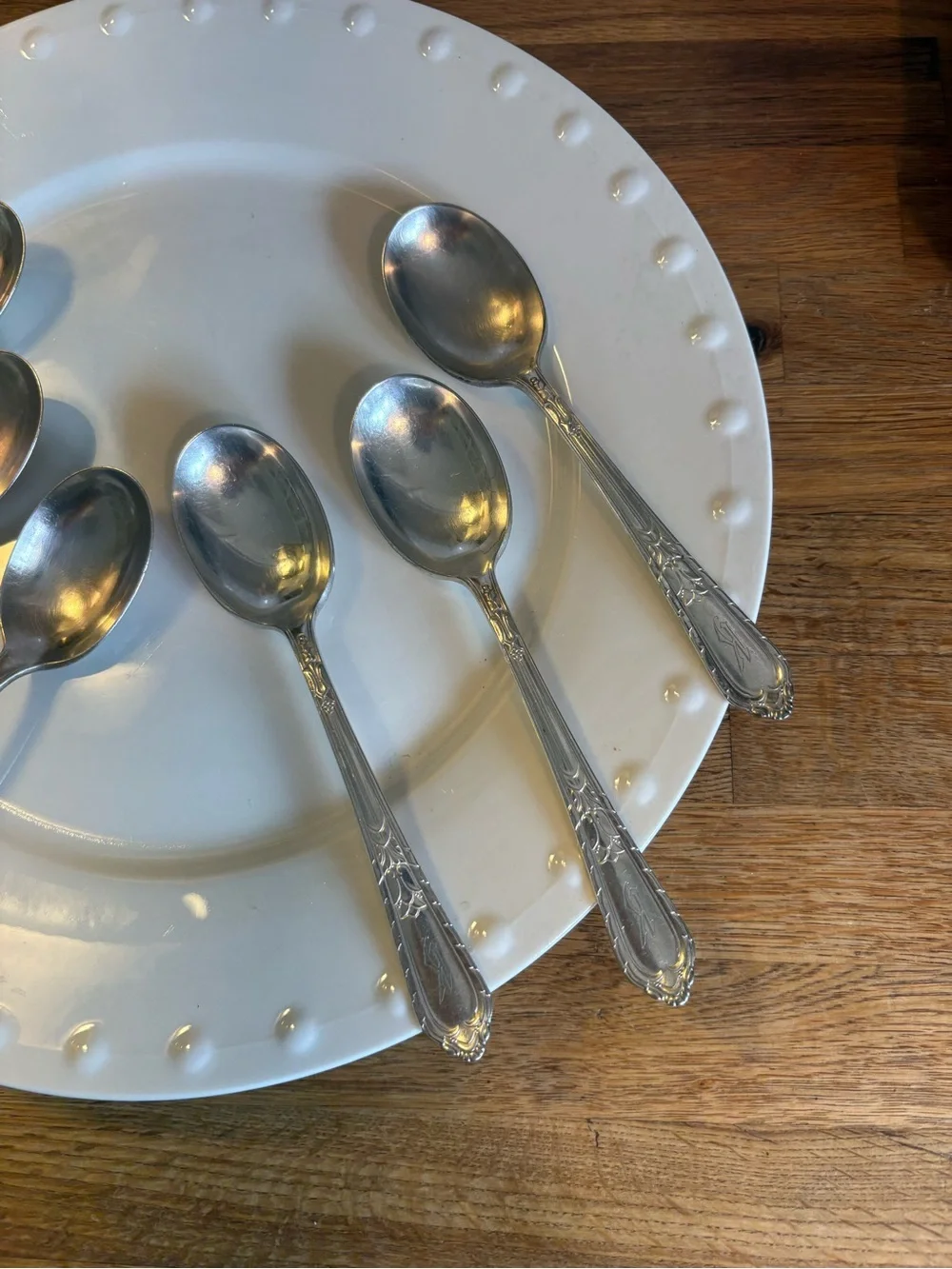 6 Spoons 6 3/4” Masterpiece by Holmes and Narver